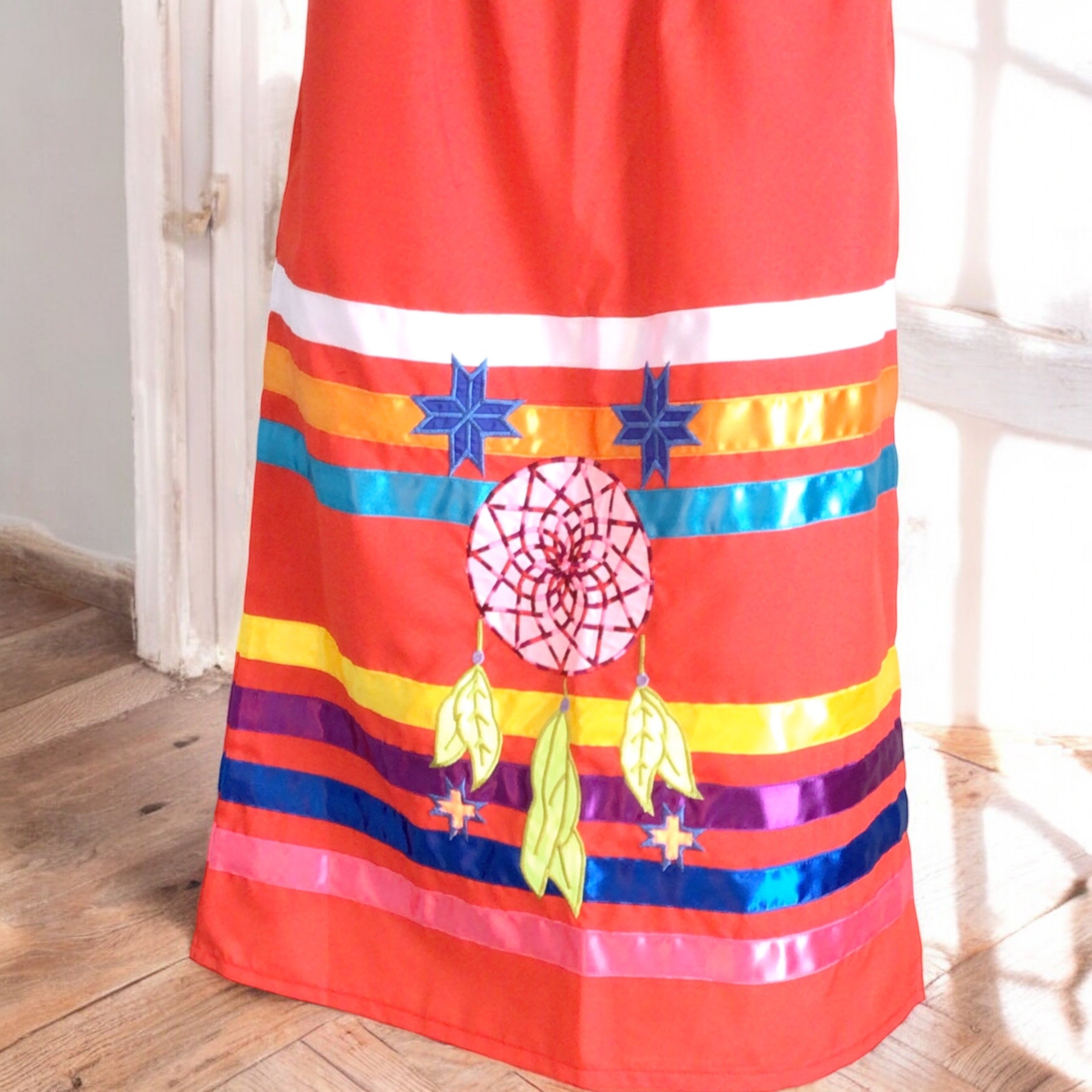 OLDTRIBES™ Youth Dreamcatcher Ribbon Skirt - Main Image