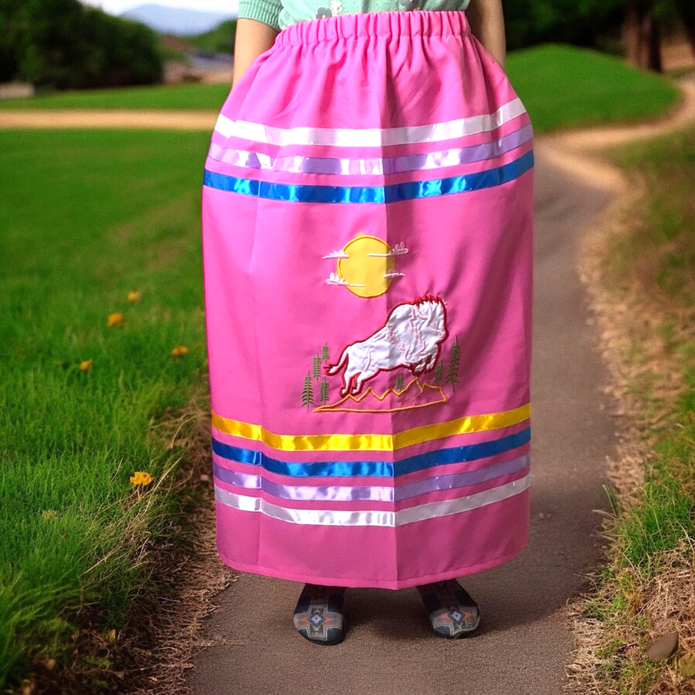 OLDTRIBES™ Plains Spirit Ribbon Skirt – OldTribes
