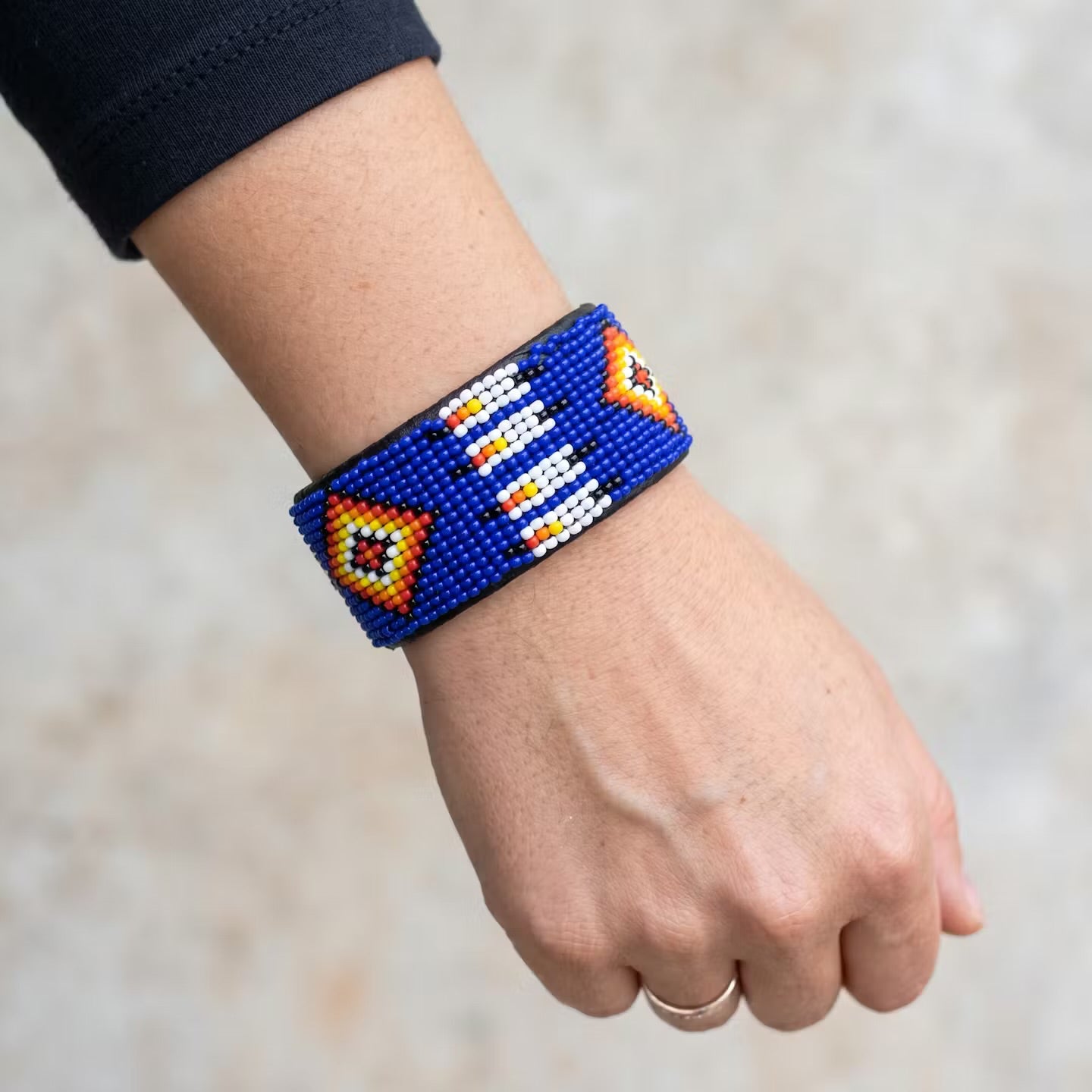 Beaded Cuff Bracelet