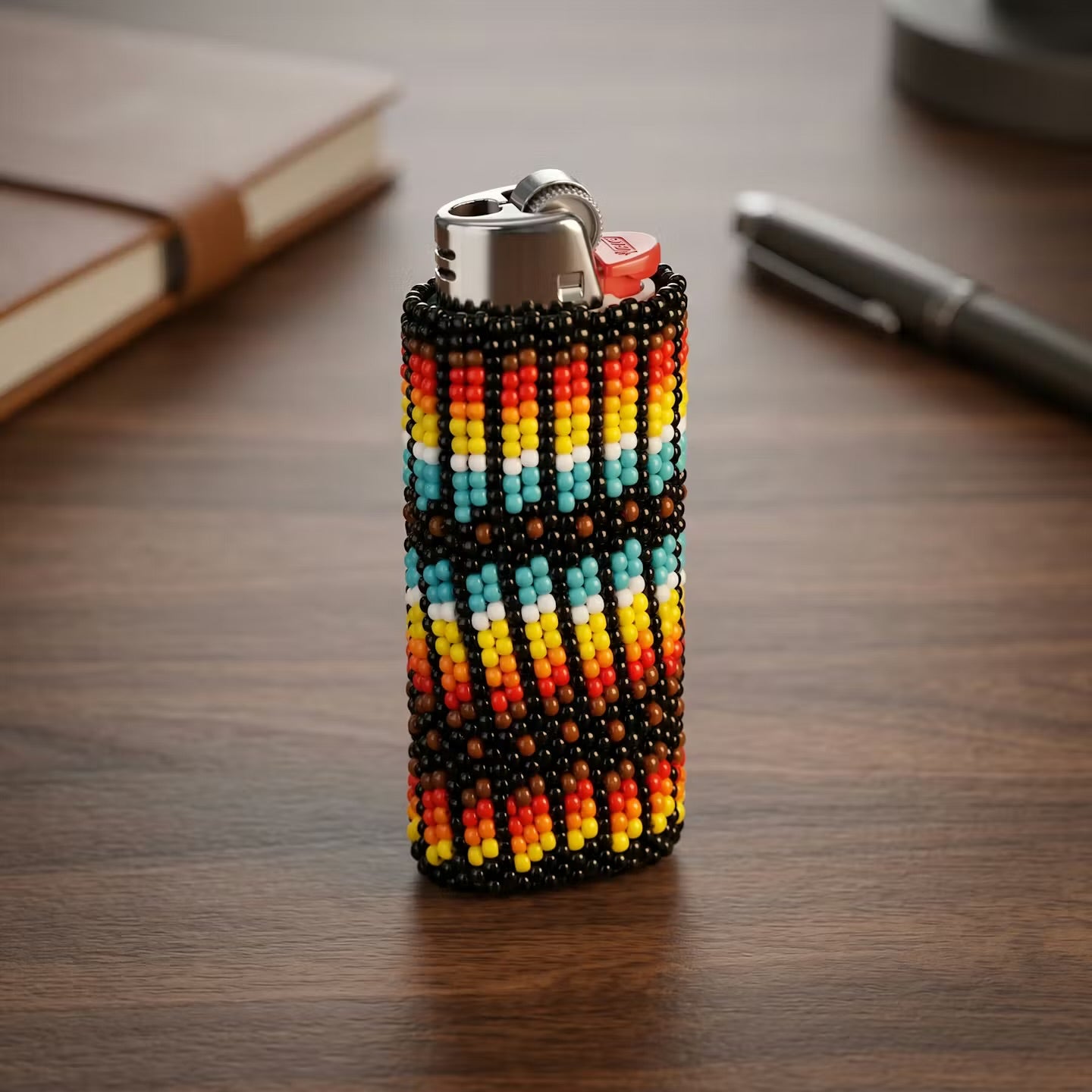 Beaded Lighter case