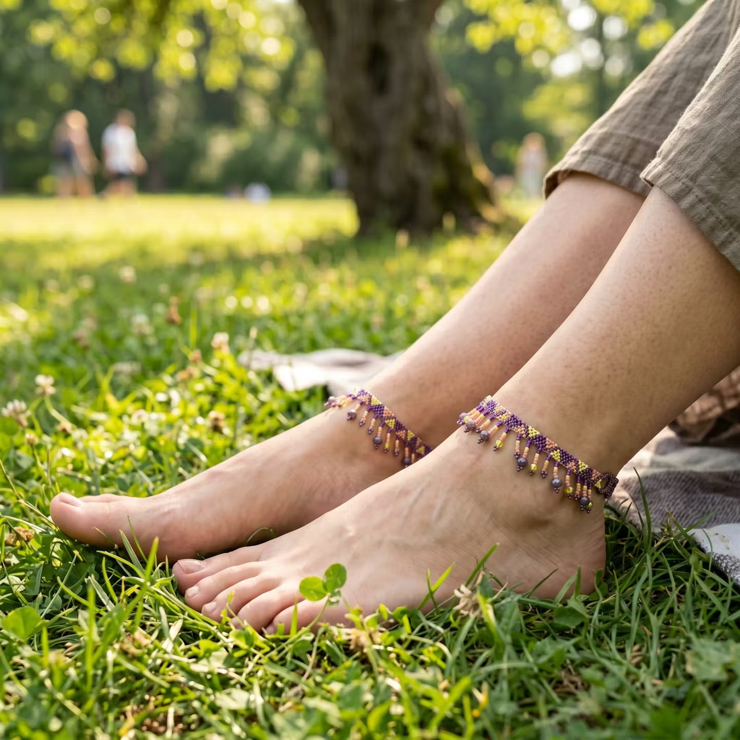Beaded Anklets