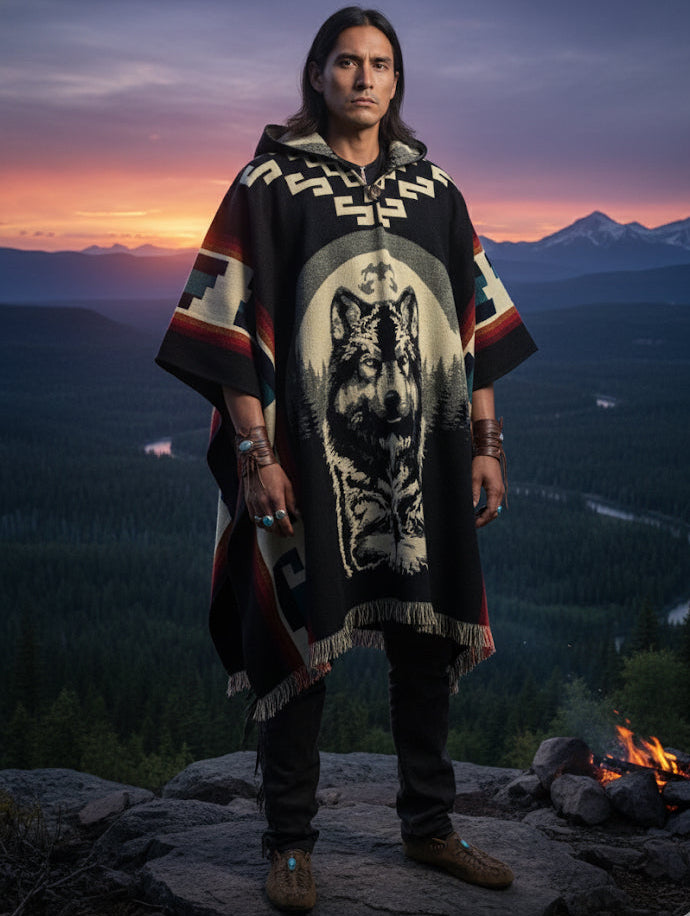 Hand Made Wool Ponchos