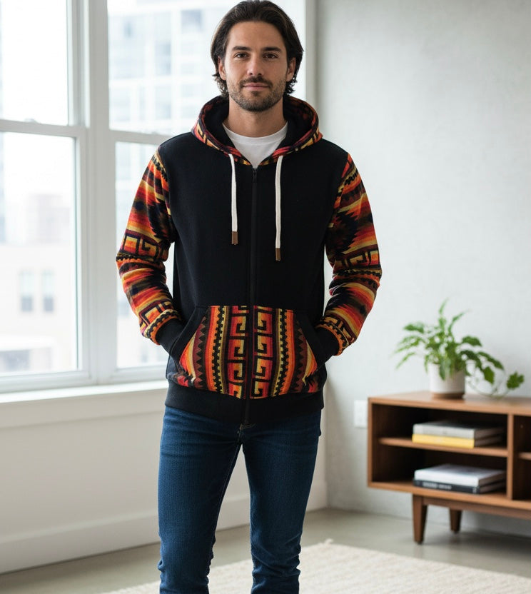 Native  Zipper Jacket Hoodie  ( unixes)