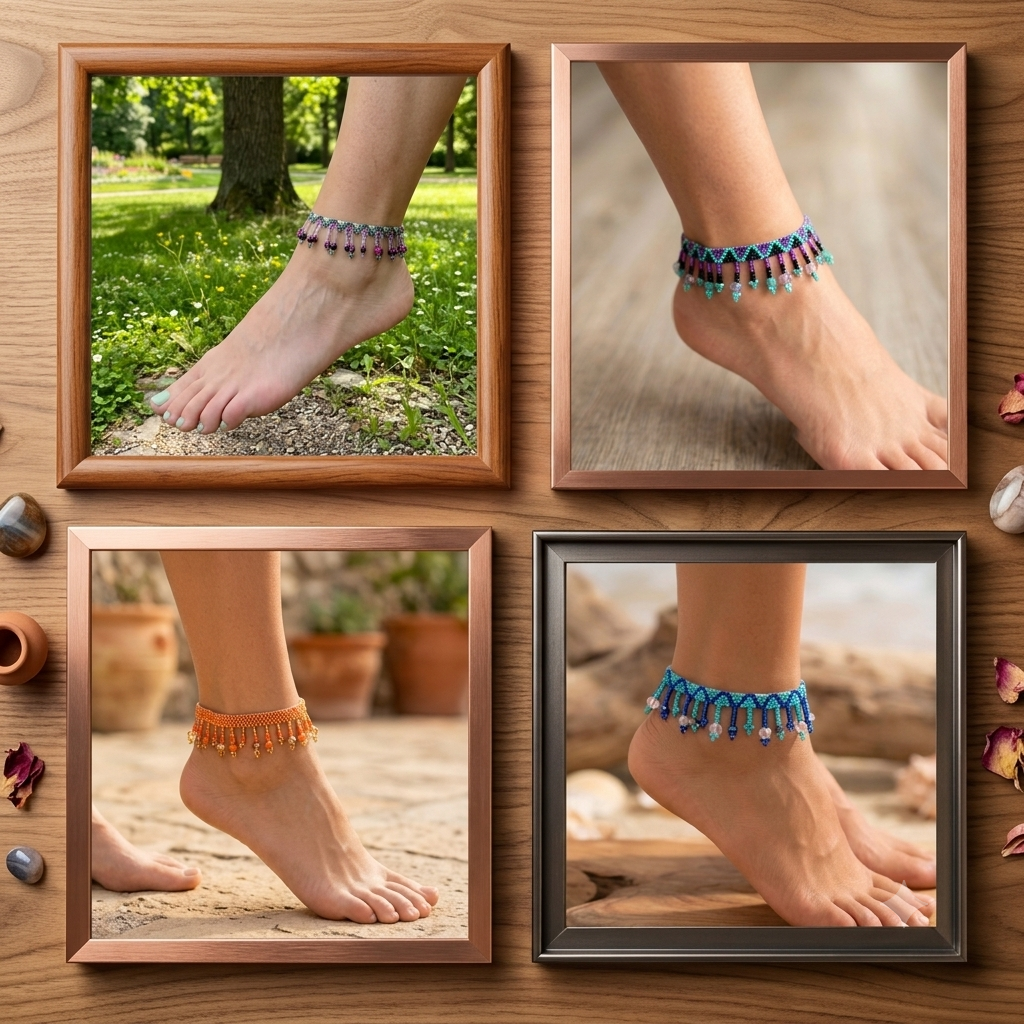 Beaded Anklets
