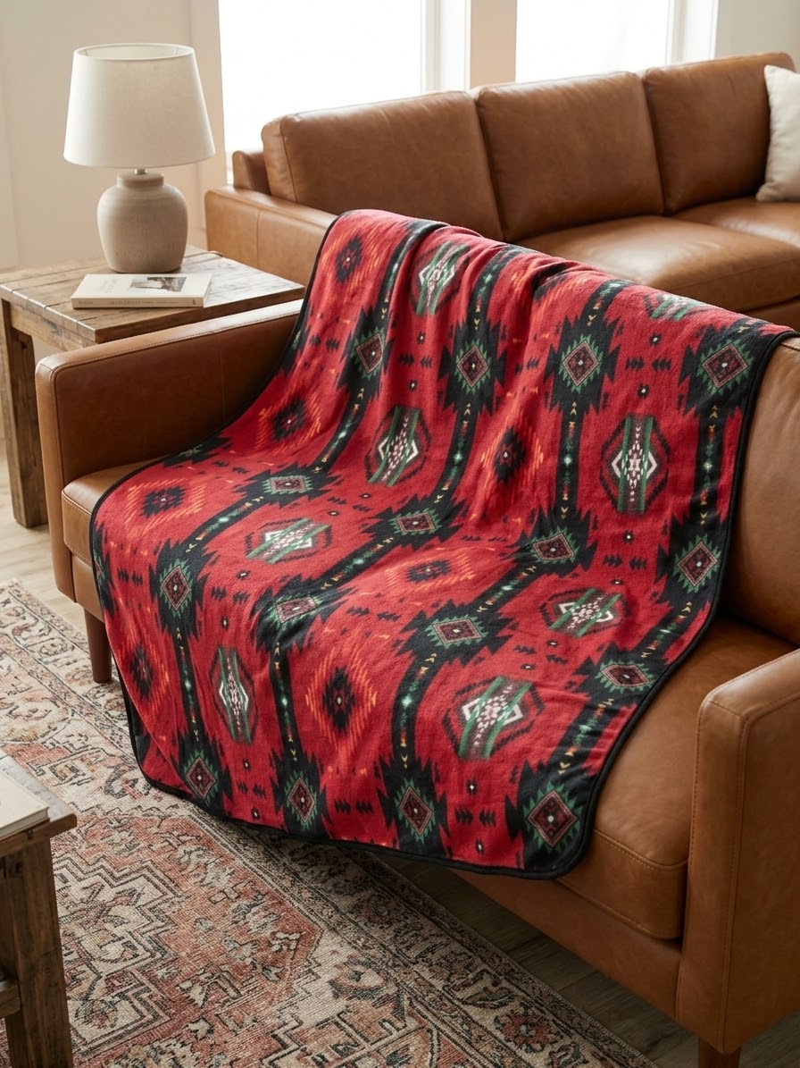 Tribal Fleece Blanket