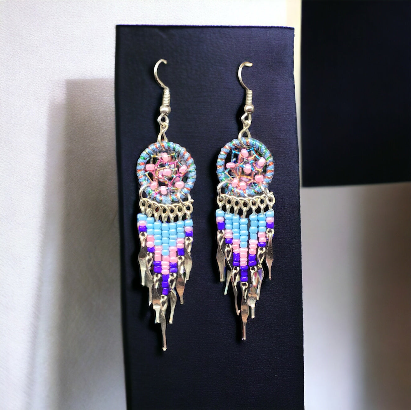 OLDTRIBES™ Beaded Dreamcatchers earrings