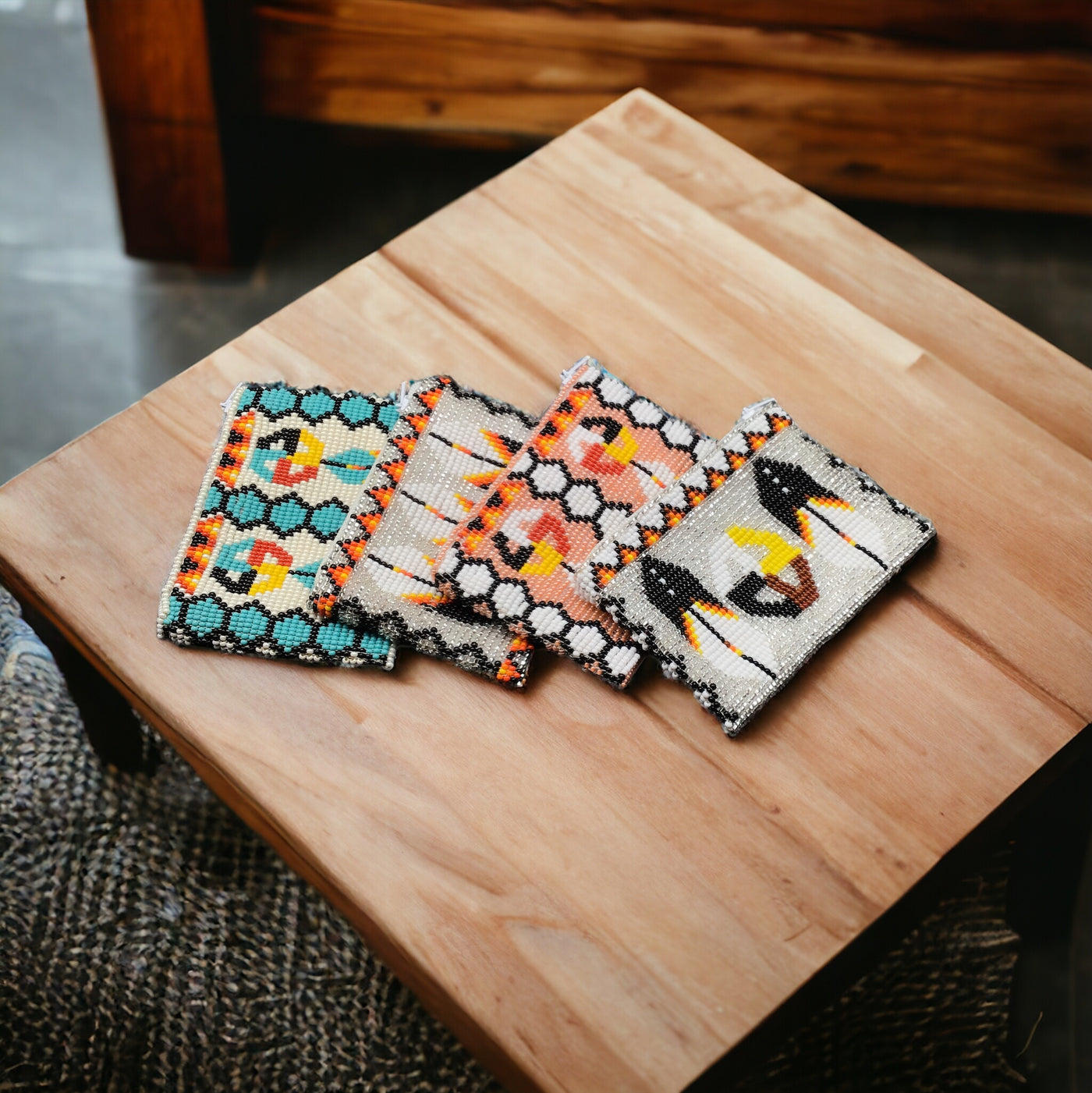 OLDTRIBES™ Beaded Coin Purses