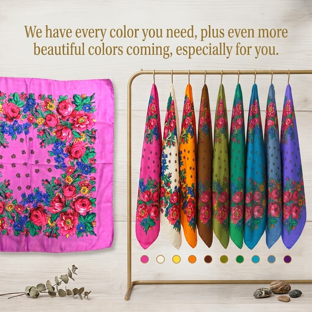 Kokum Floral Scarves
