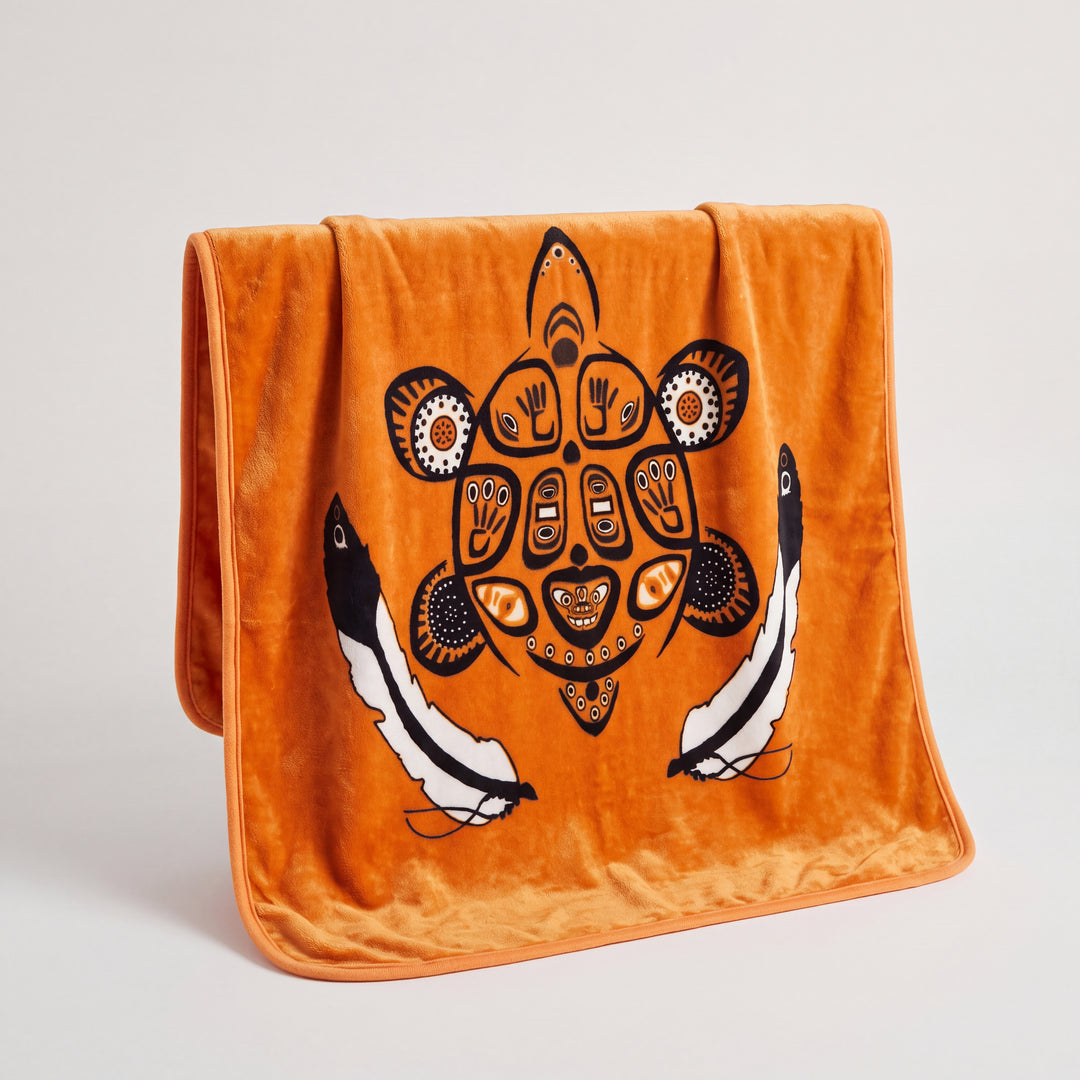Turtle every child matters baby blanket