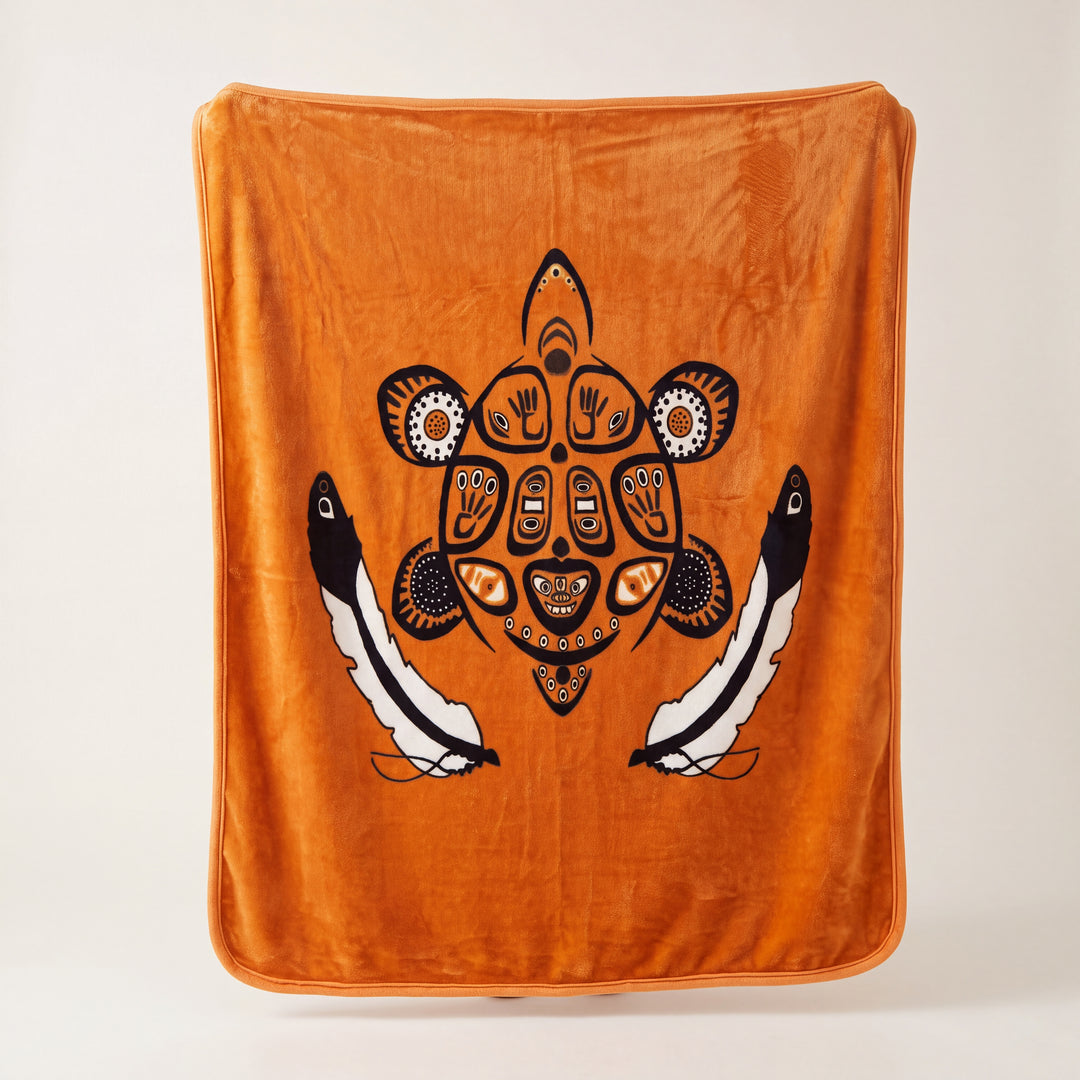 Turtle every child matters baby blanket