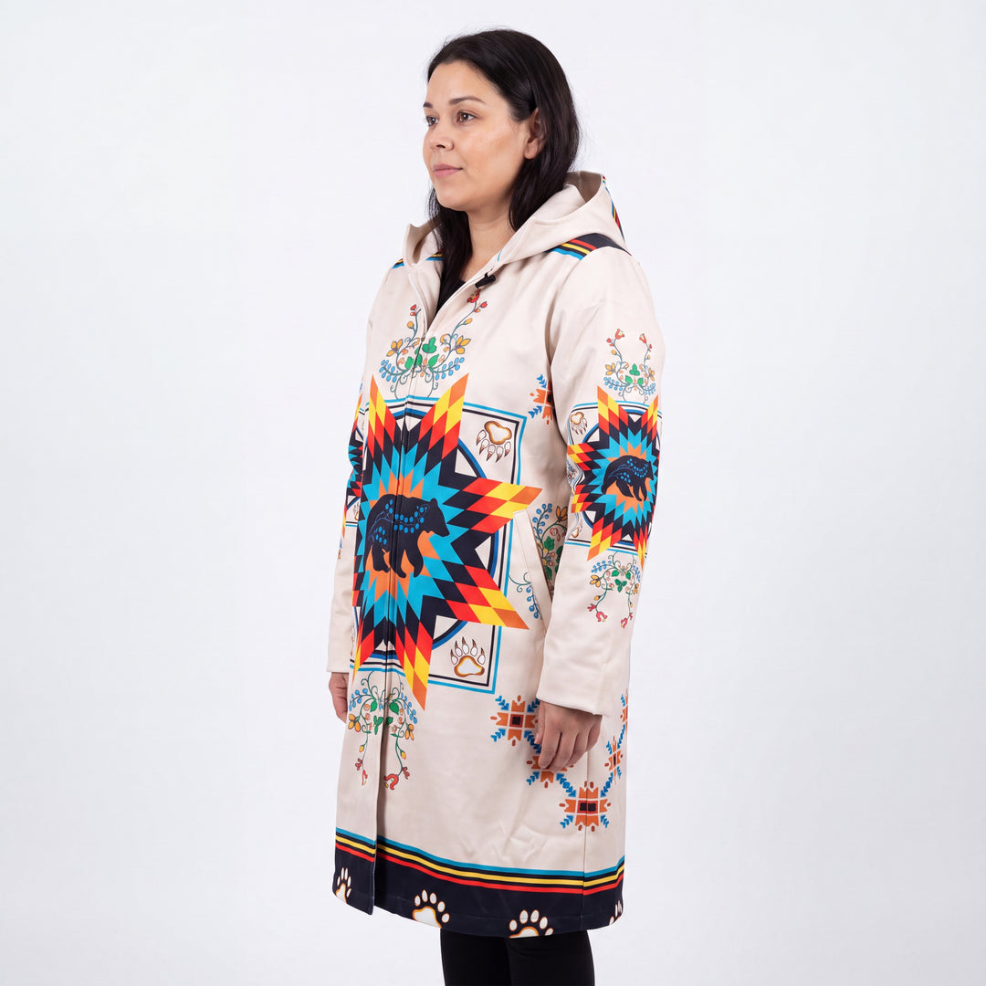 OLDTRIBES Courage bear  Long Coat (white)