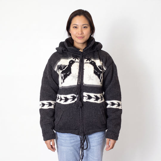 OLDTRIBES™ Aurora Hummingbird Wool Jacket