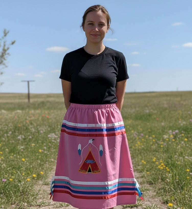 OLDTRIBES Shelter of Heritage Ribbon Skirt
