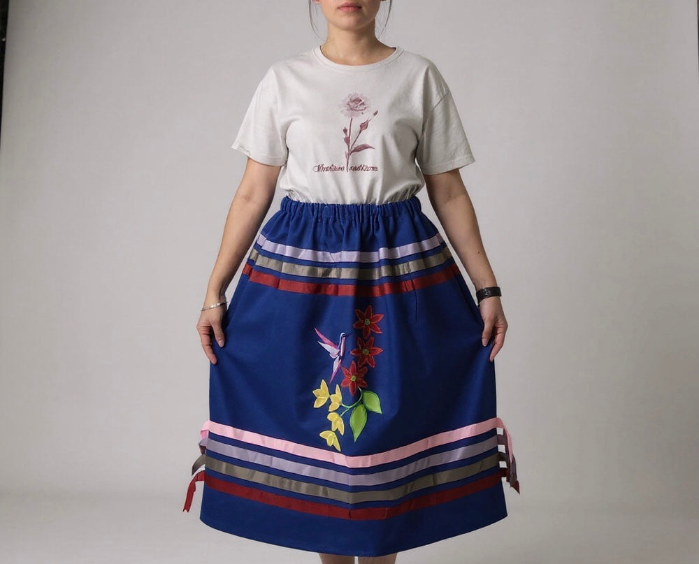 OLDTRIBES™ Dancing Hummingbird Ribbon Skirt
