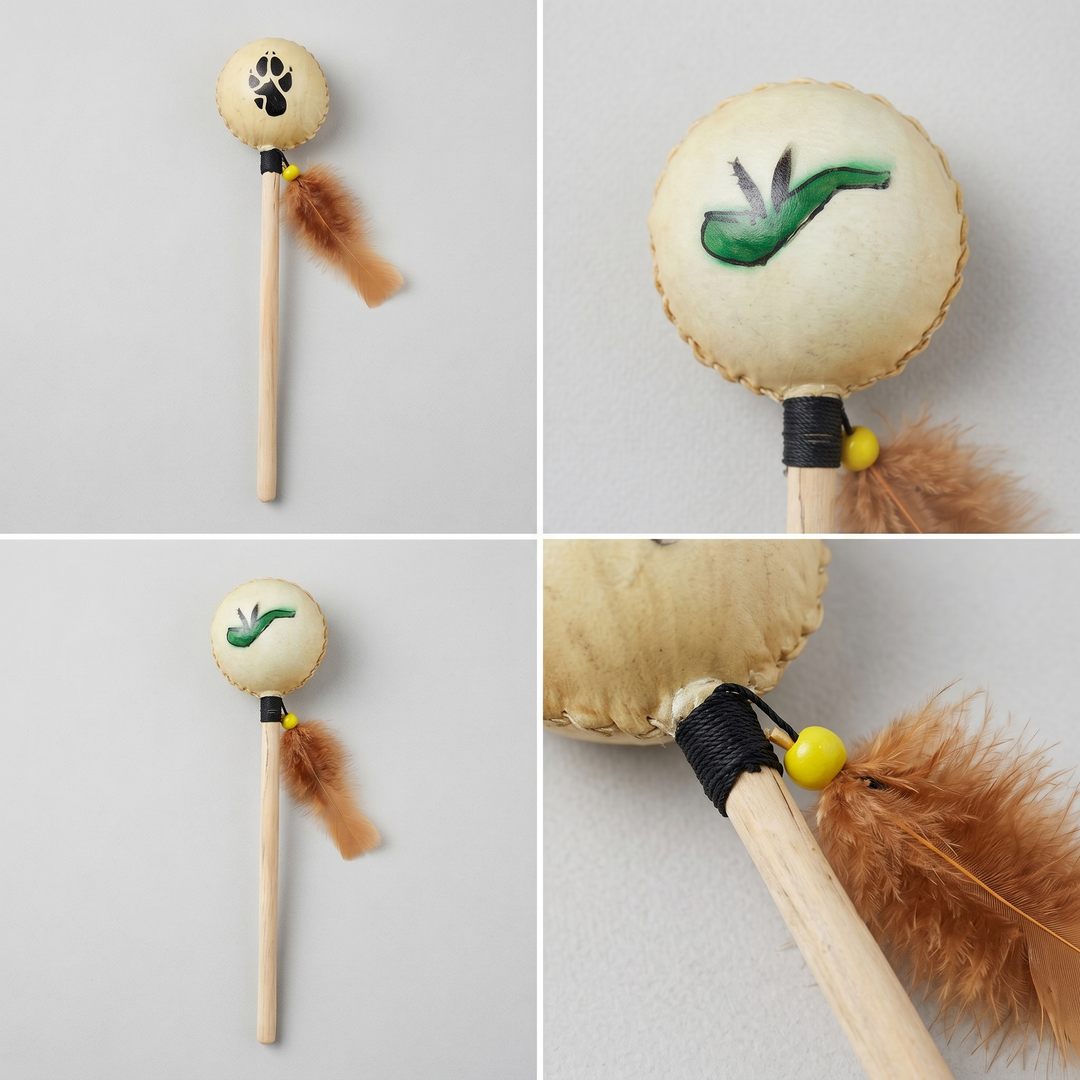 Handcrafted Ceremonial Rattle (4)