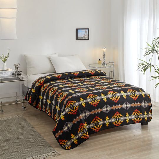 Black Fleece Blanket