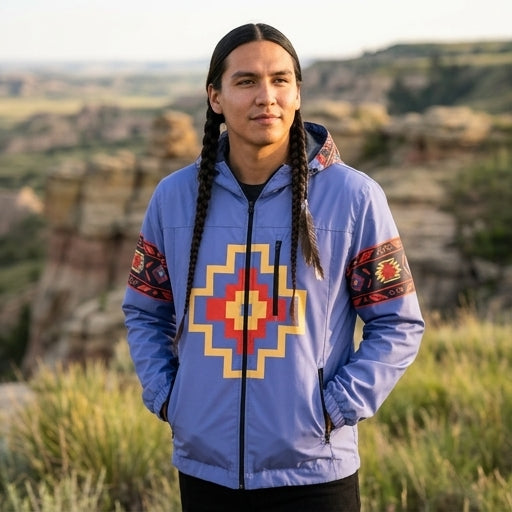 OLDTRIBES™ Purple Windbreaker