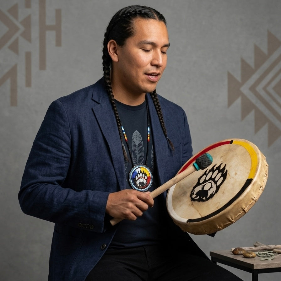 Bear trail 12” Hand drum