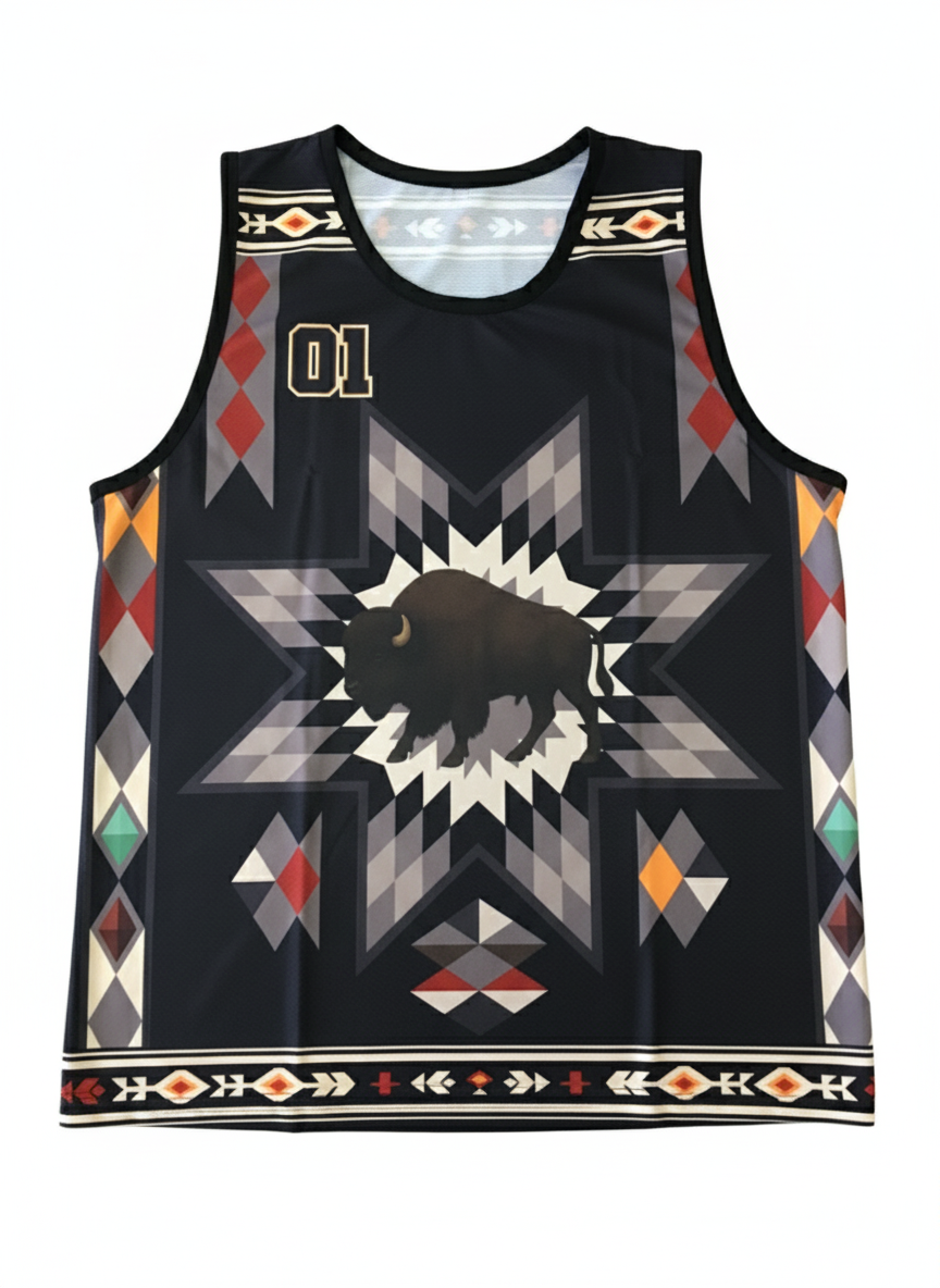 Buffalo Star Jersey(Black)