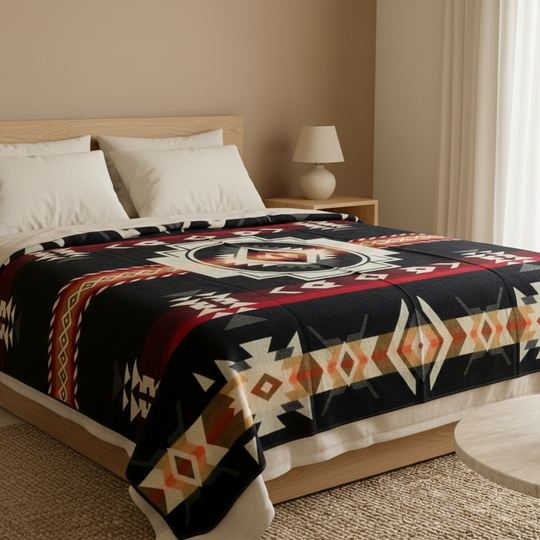 OLDTRIBES™ Four Winds Alpaca Blanket