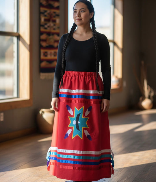 OLDTRIBES™ Eagle Ribbon Skirt