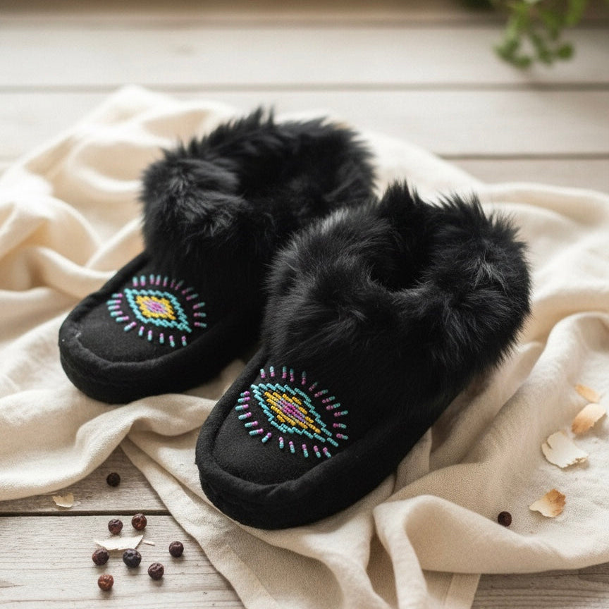 Moccasins Beaded (Size 7)