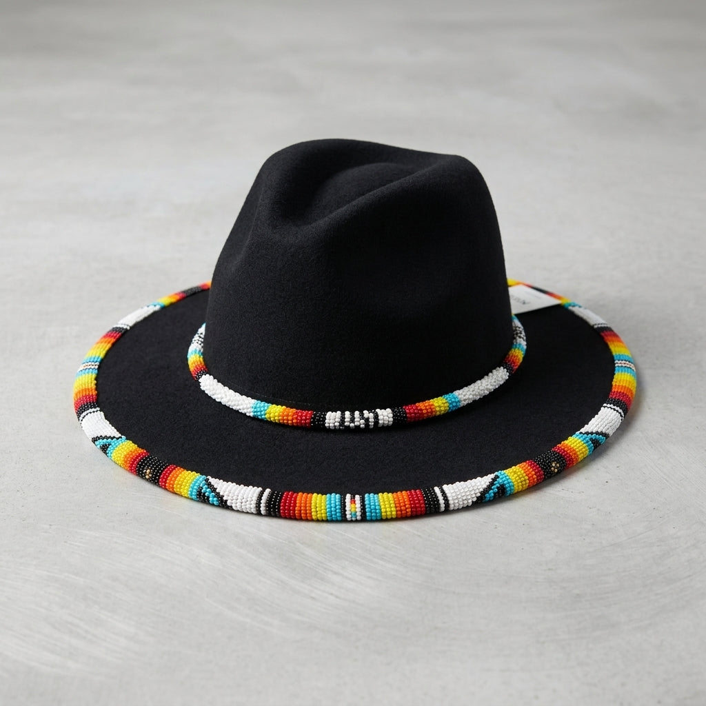 Size- 56 Beaded  Hat