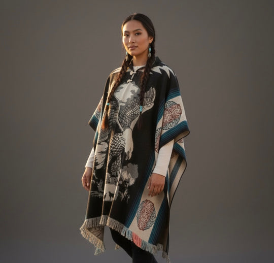 Eagle HandMade Wool Poncho