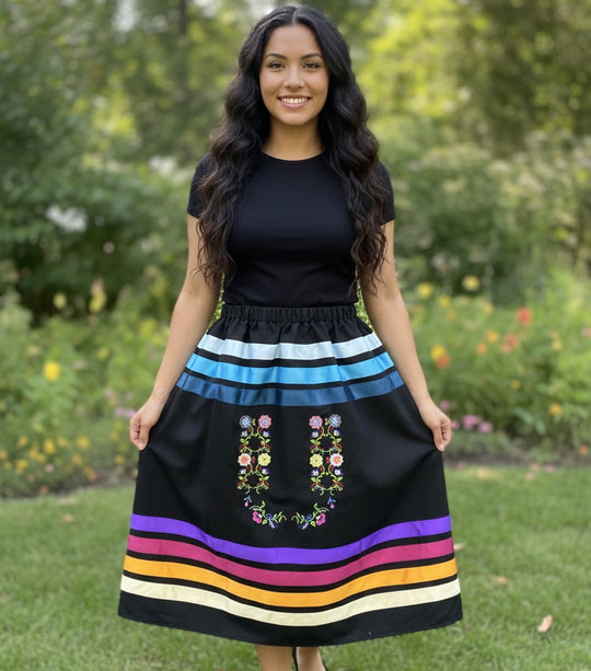OLDTRIBES™ Bloom Ribbon Skirt