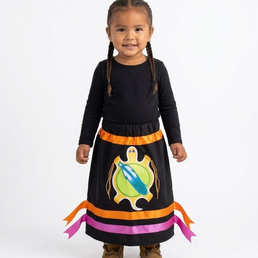 Turtle Ground Ribbon Skirt