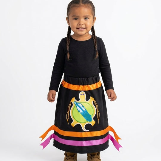 Turtle Ground Ribbon Skirt