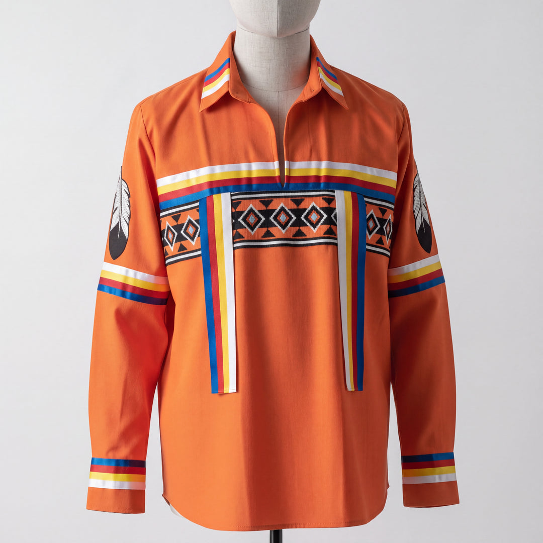Every Child Matters Ribbon Shirt – Orange Edition