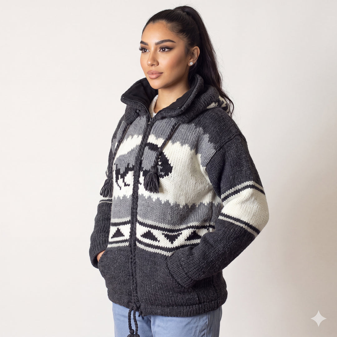 OLDTRIBES™ Majestic Buffalo Wool Jacket