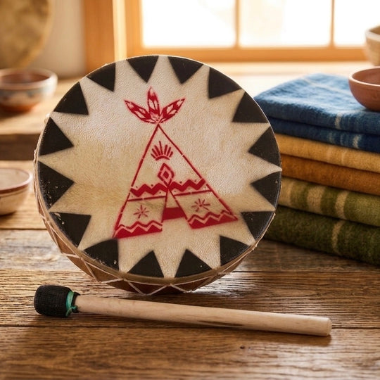 Rising Sun Lodge 8” Hand Drum