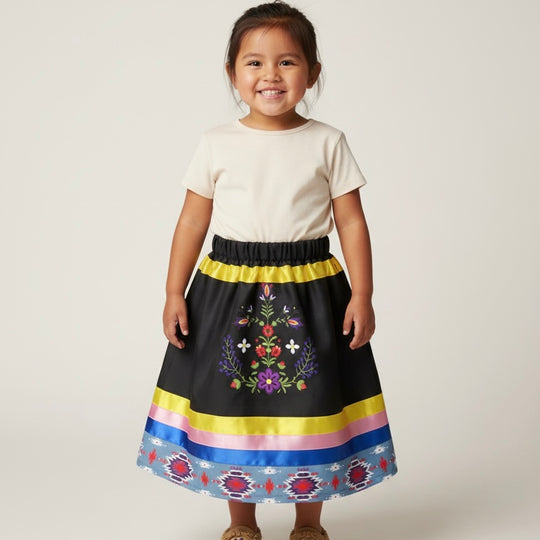 OLDTRIBES™ infants  Flower Ribbon Skirt