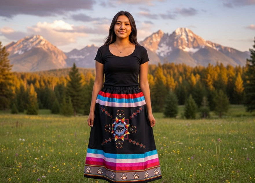 OLDTRIBES™ Brother Bear Ribbon Skirt