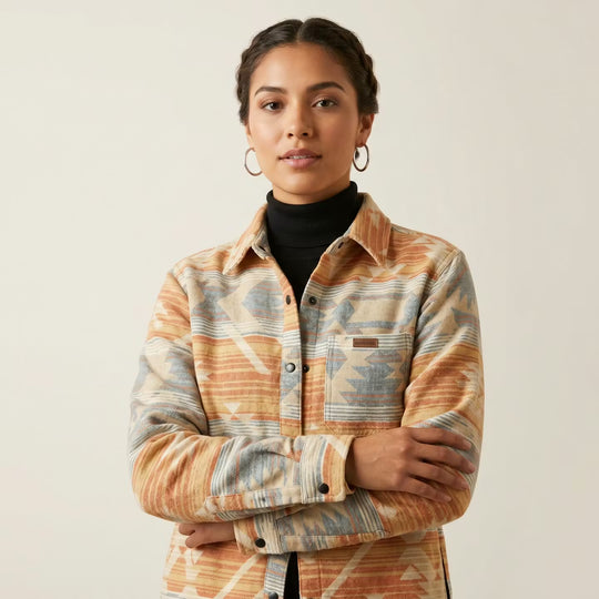Light Blue and Orange  Grand Canyon Jacket (Unisex)