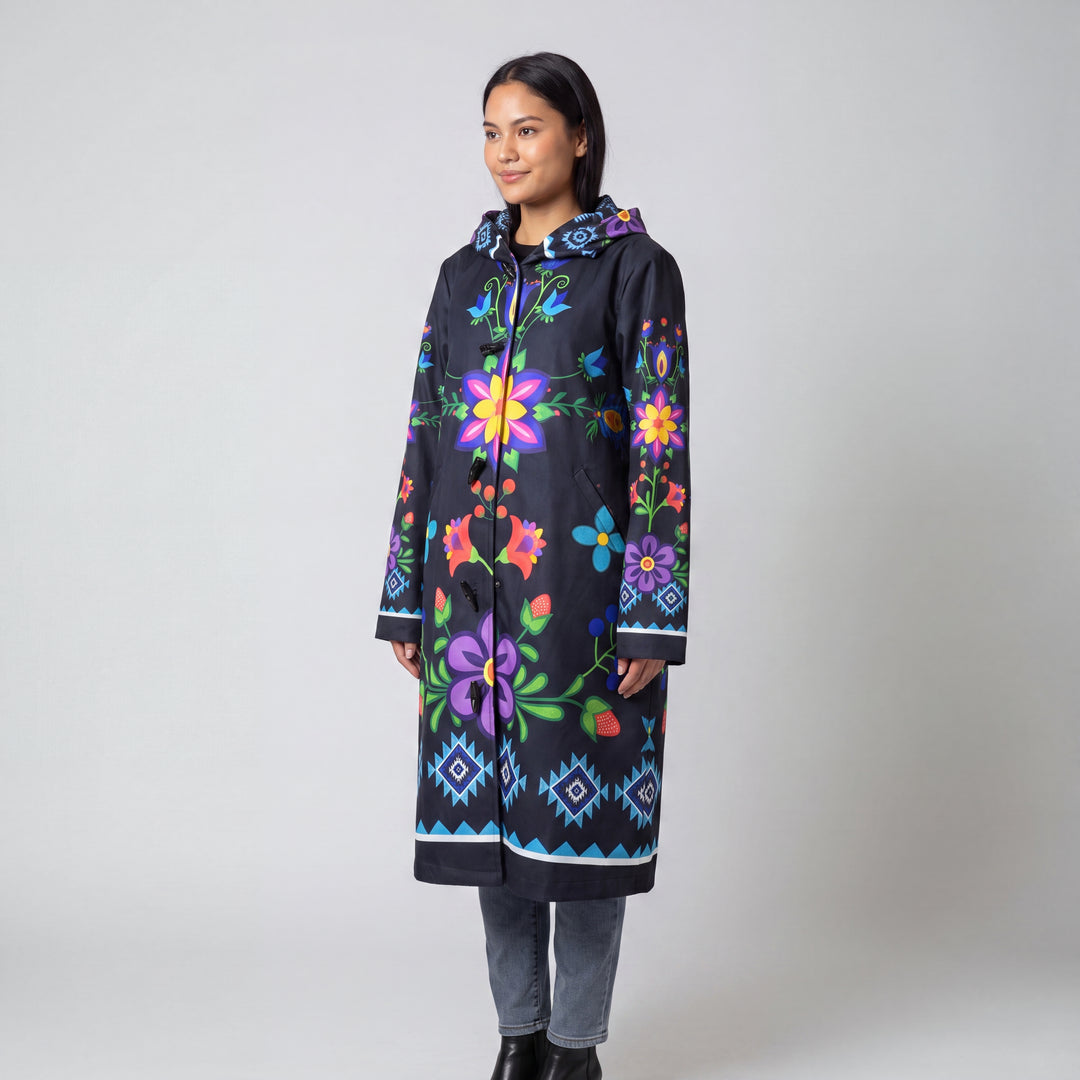 OLDTRIBES™ Violet Growth Long Coat