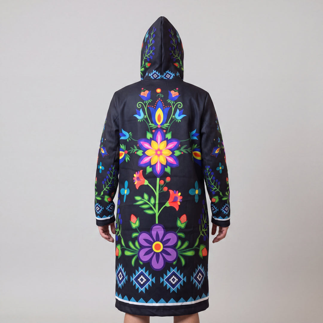 OLDTRIBES™ Violet Growth Long Coat