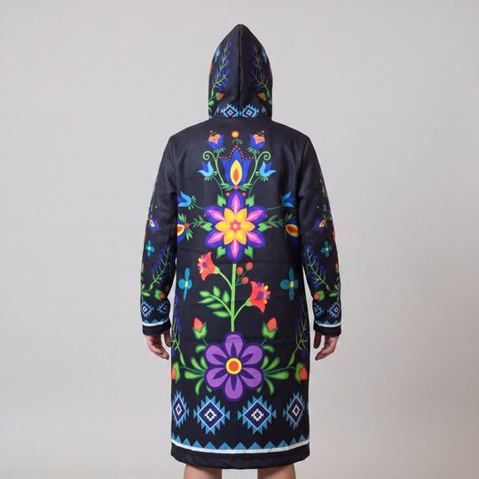OLDTRIBES™ Violet Growth Long Coat