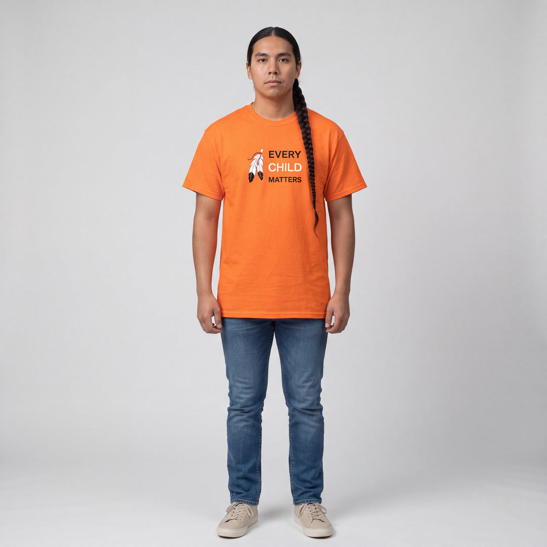 Every Child Matters Shirt (Feathers)
