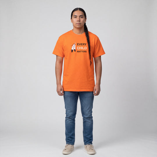 Every Child Matters Shirt (Feathers)