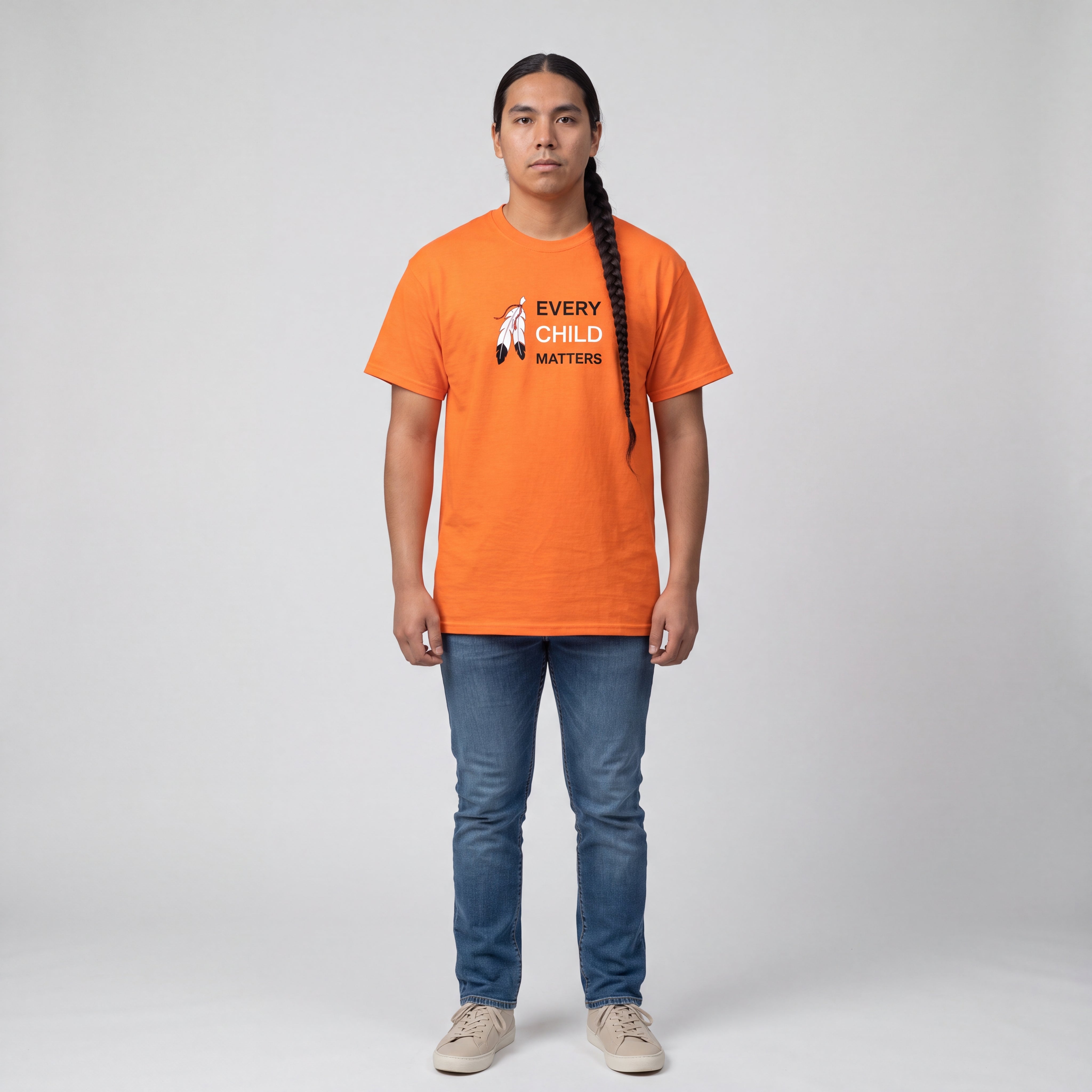 Every Child Matters Shirt (Feathers)