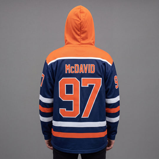 OLDTRIBES™ Heritage Orange &amp; Blue Hoodie