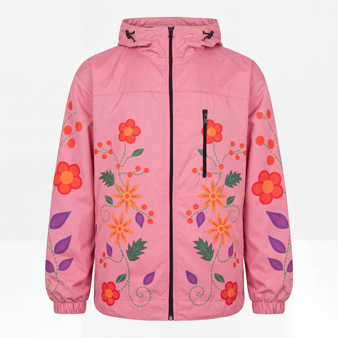 OLDTRIBES™ Pink  Spring Blossom Windbreaker