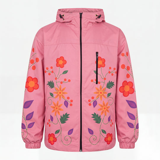 OLDTRIBES™ Pink  Spring Blossom Windbreaker