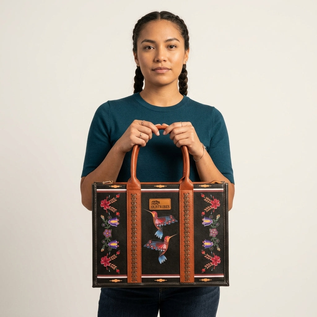 OLDTRIBES™  Hummingbird Bag Black