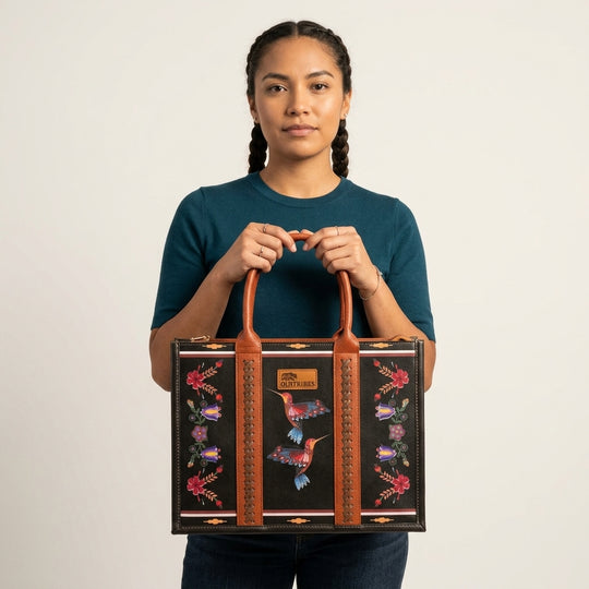 OLDTRIBES™  Hummingbird Bag Black