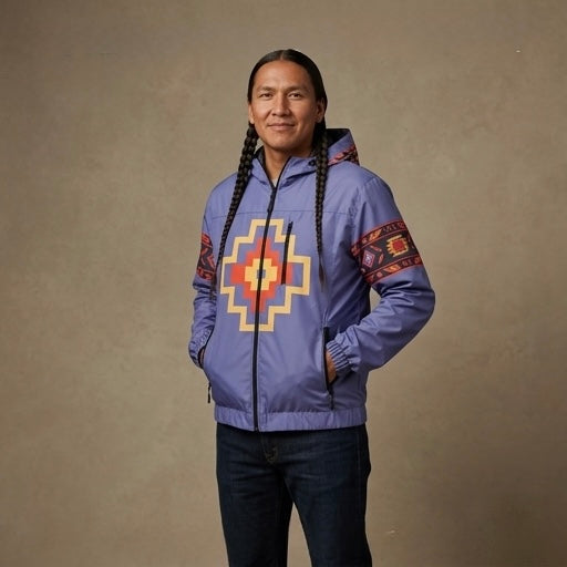 OLDTRIBES™ Purple Windbreaker