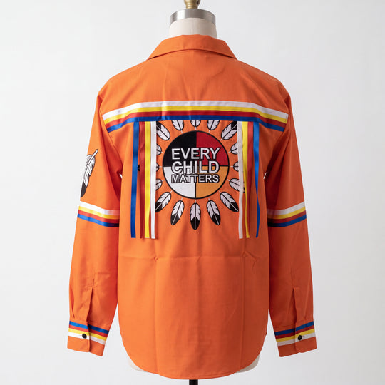 Every Child Matters Ribbon Shirt – Orange Edition